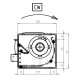 Ventilatore tangenziale Emmevi 4B06106 102801